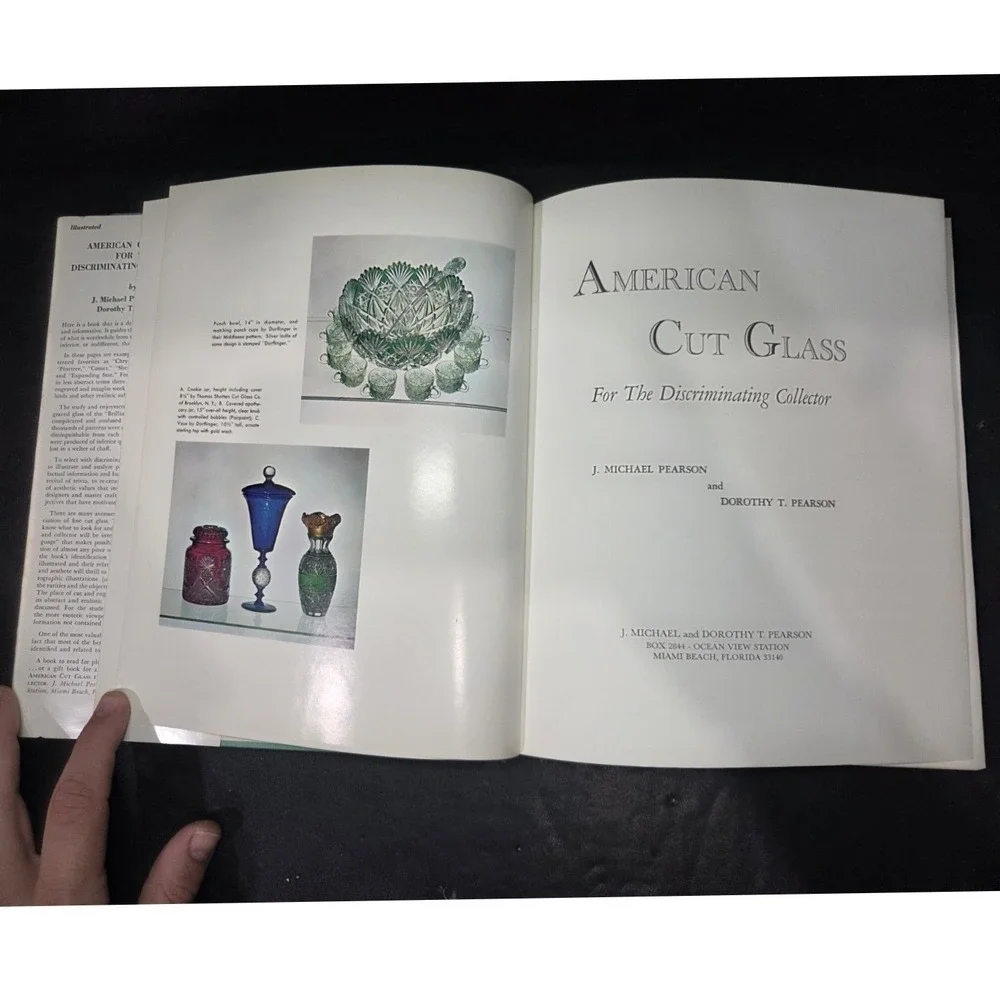 Signed American Cut Glass for the Discriminating Collector Pearson 3rd Edition